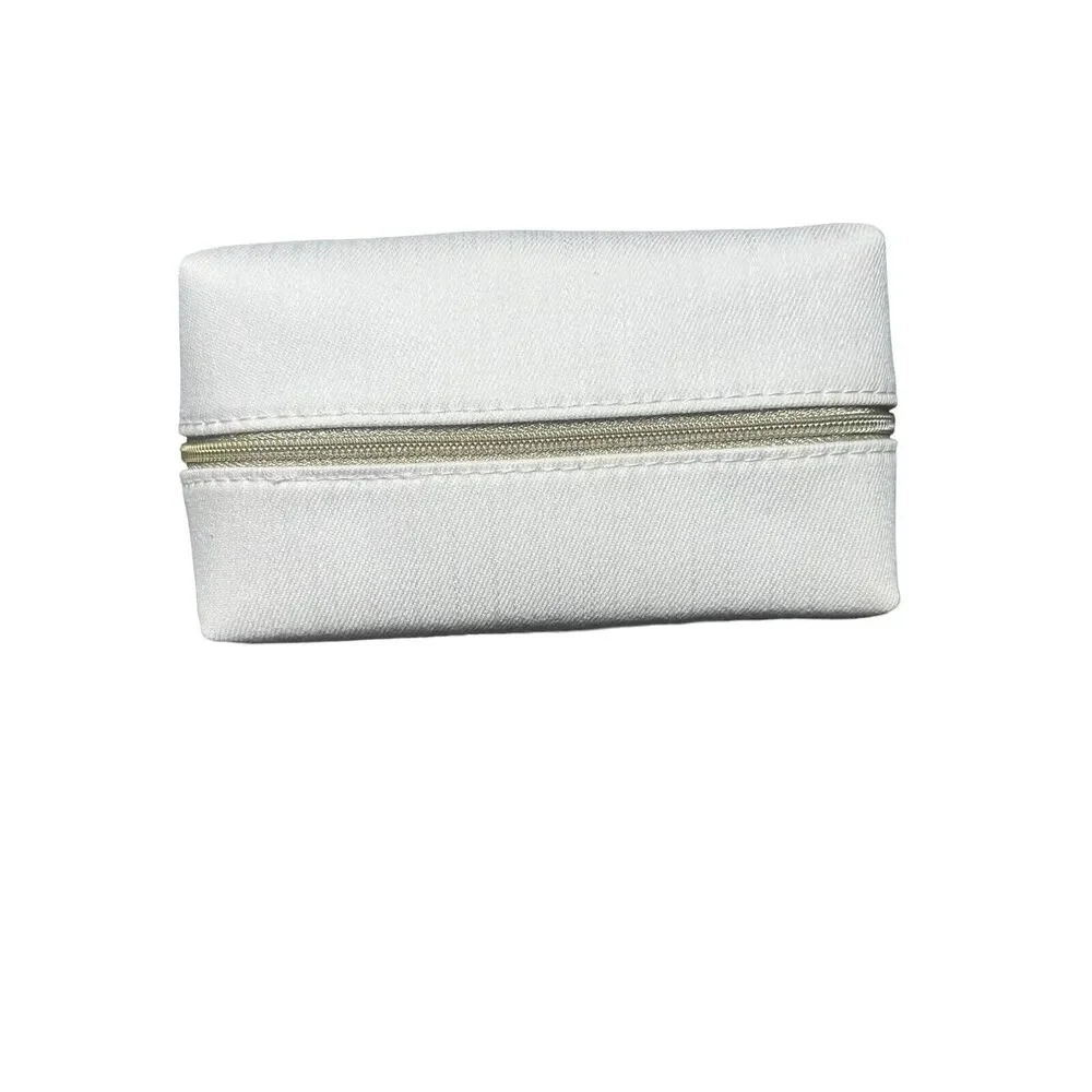 Dior Beauty Trousse Beige Gold Cosmetic Pouch NEW